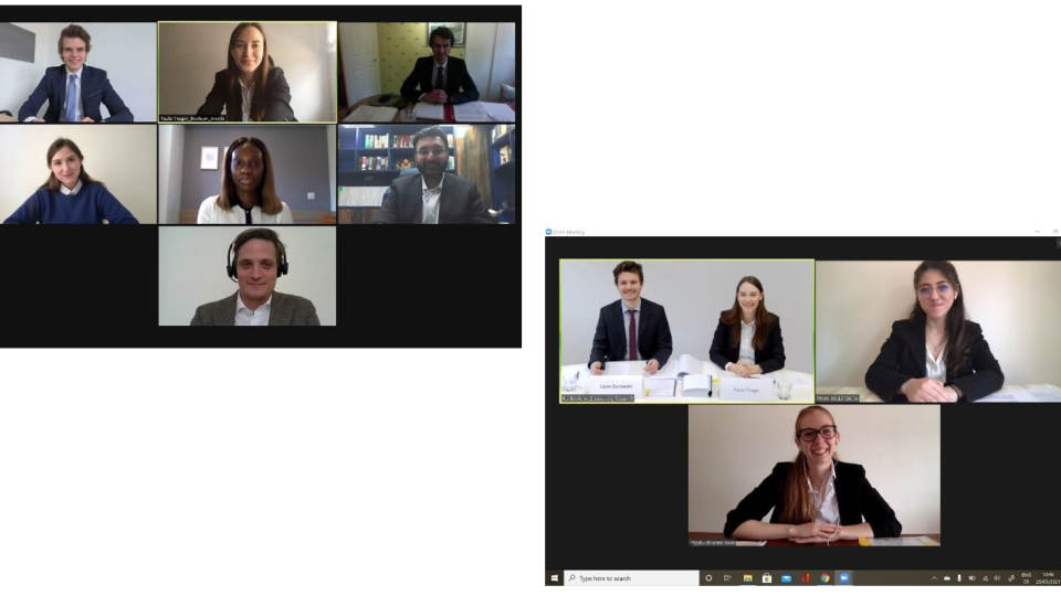 Team bei Pleadings