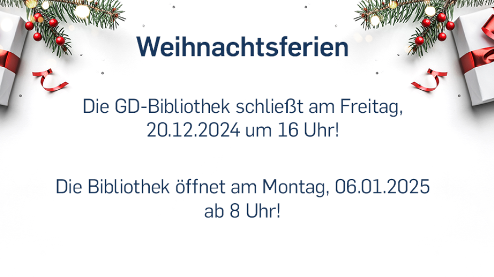 Weihnachtsferien 